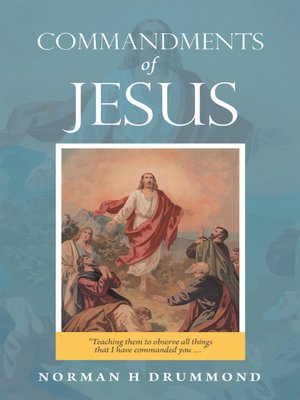cover image of Commandments of Jesus